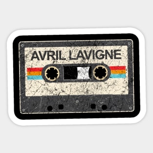 kurniamarga vintage cassette tapeAvril Lavigne Sticker